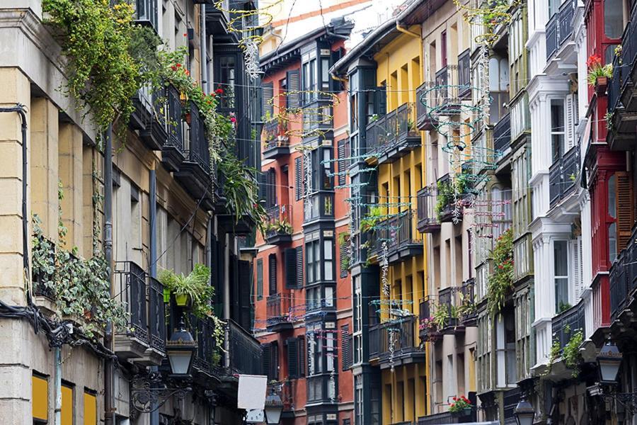 Precioso Atico En Casco Viejo Apartamento Bilbau Exterior foto